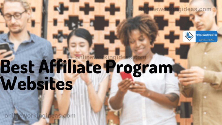Best affiliate Program Websites