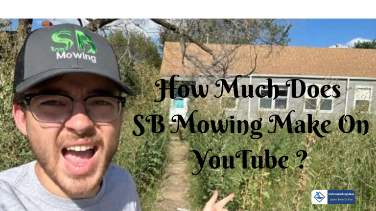 how much does sb mowing make on youtube